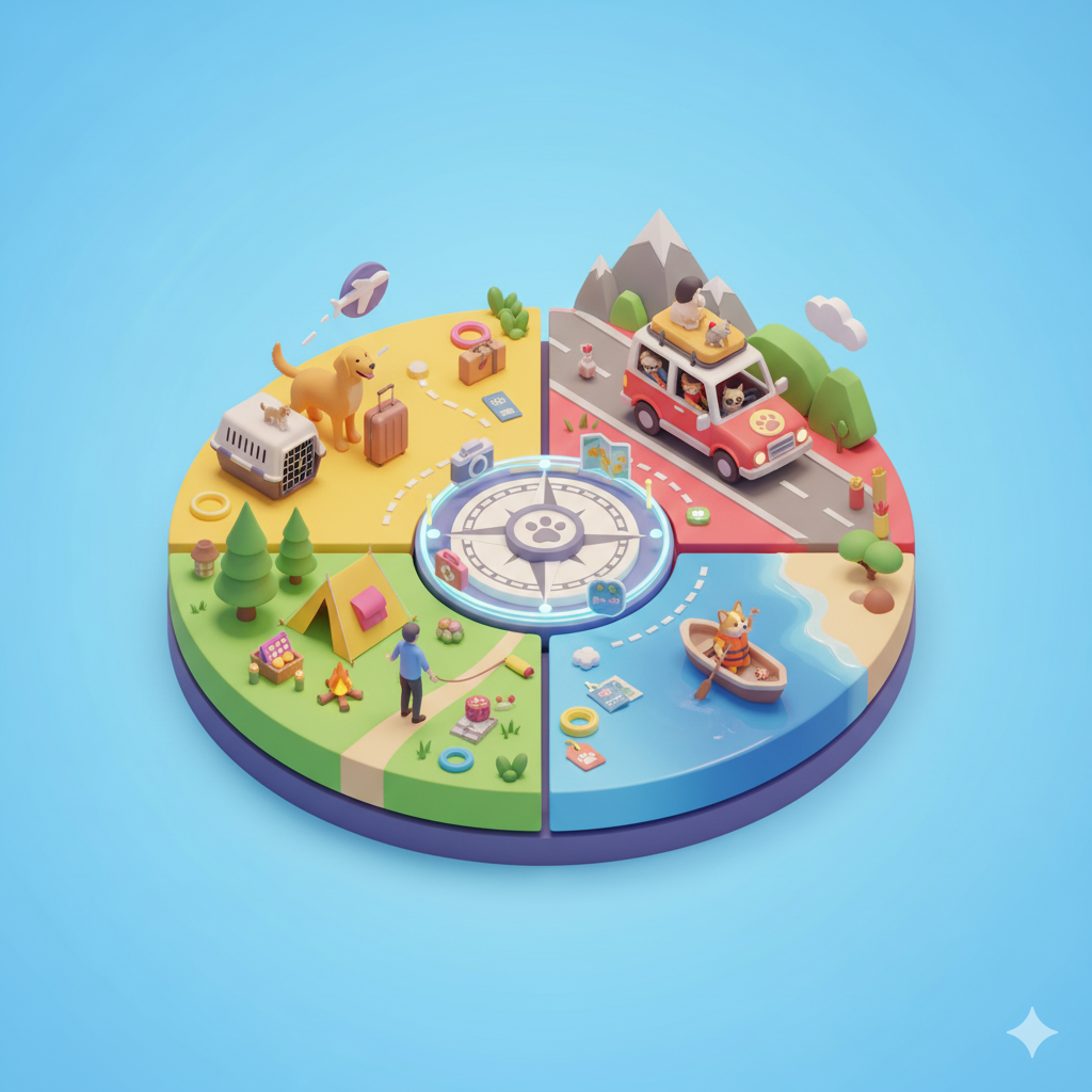 Your Complete Guide to Traveling with Pets: Adventures on Four Paws