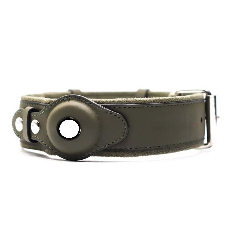 Leather GPS Dog Collar