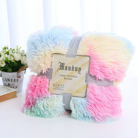 Double-Layer Plush Blanket