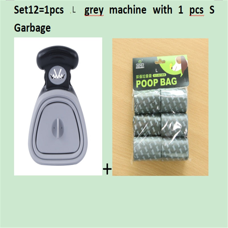 Foldable Pooper Scooper with Decomposable Bags