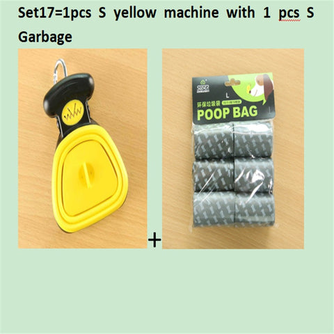 Foldable Pooper Scooper with Decomposable Bags