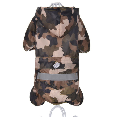 Rainproof windproof pet rain clothes