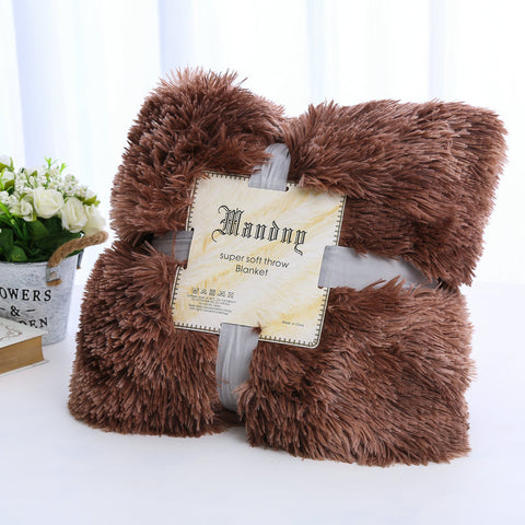 Double-Layer Plush Blanket