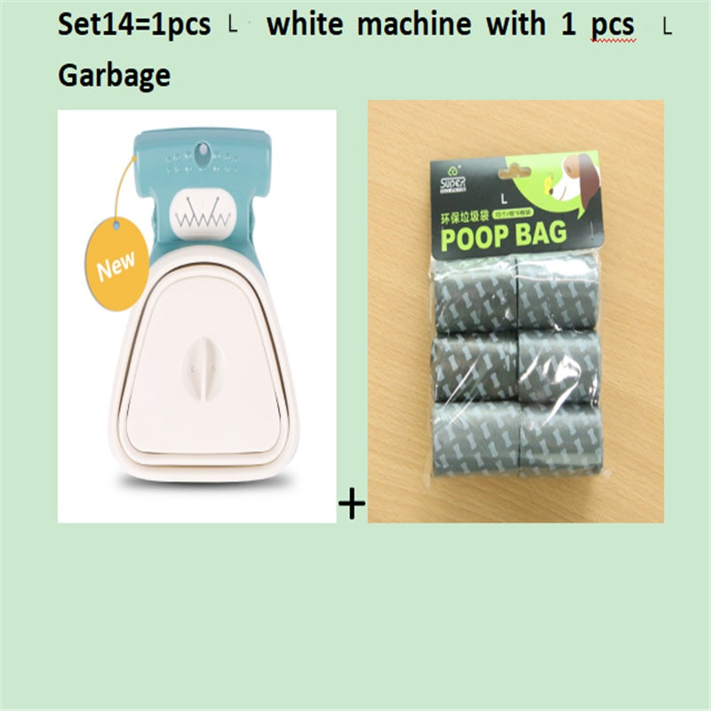 Foldable Pooper Scooper with Decomposable Bags