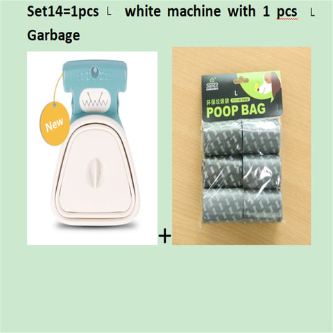 Foldable Pooper Scooper with Decomposable Bags