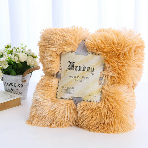 Double-Layer Plush Blanket