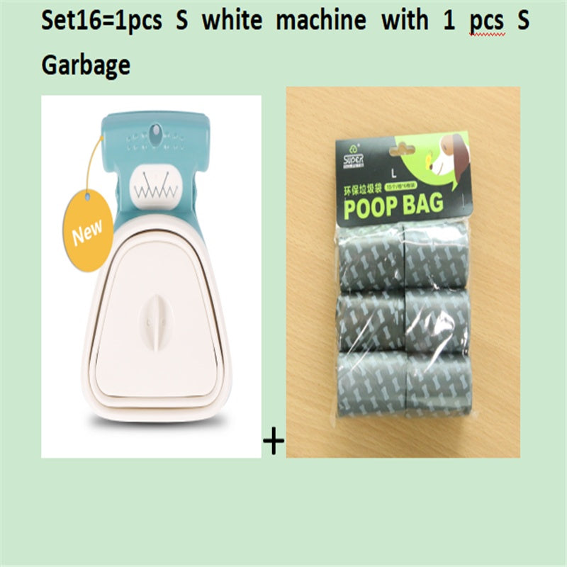Foldable Pooper Scooper with Decomposable Bags