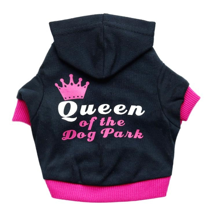 Pet Clothing Small Dog Cotton Wool Hooded Pet T-Shirt