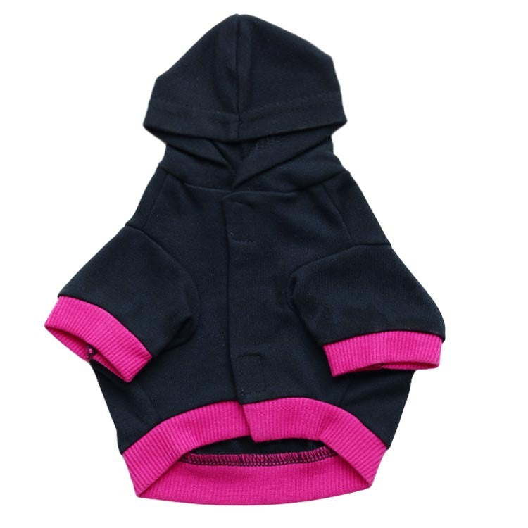 Pet Clothing Small Dog Cotton Wool Hooded Pet T-Shirt