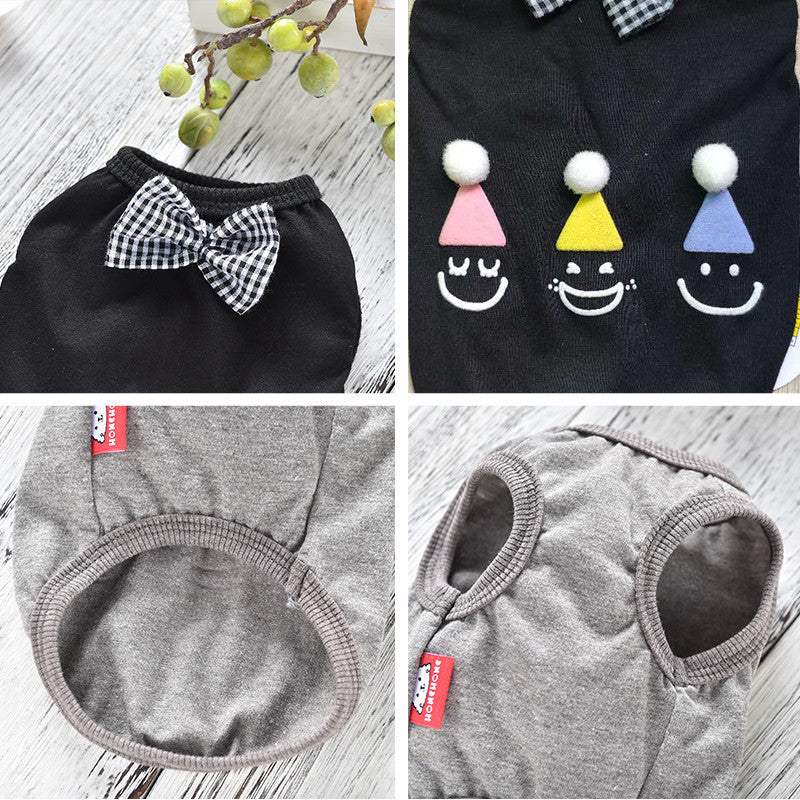 Summer Pet T-Shirt with Hat