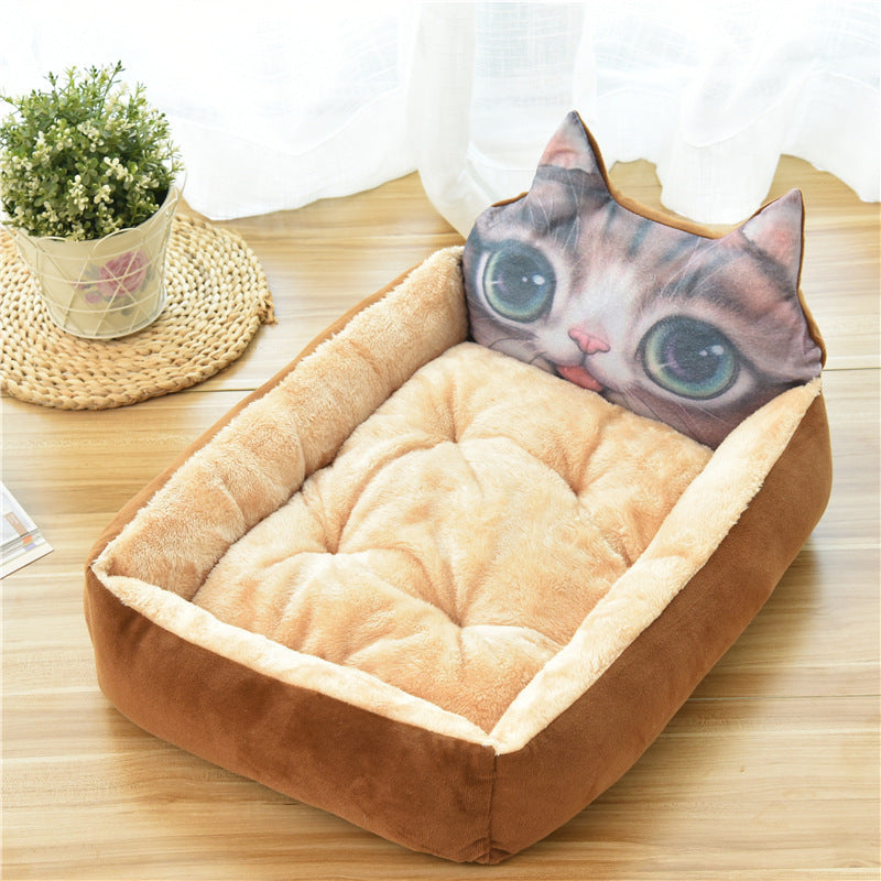 Large Soft Fleece Pet Bed