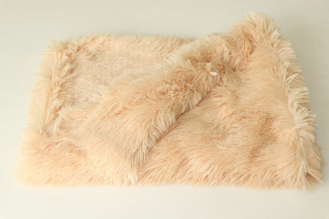 Double Plush Cat Blanket