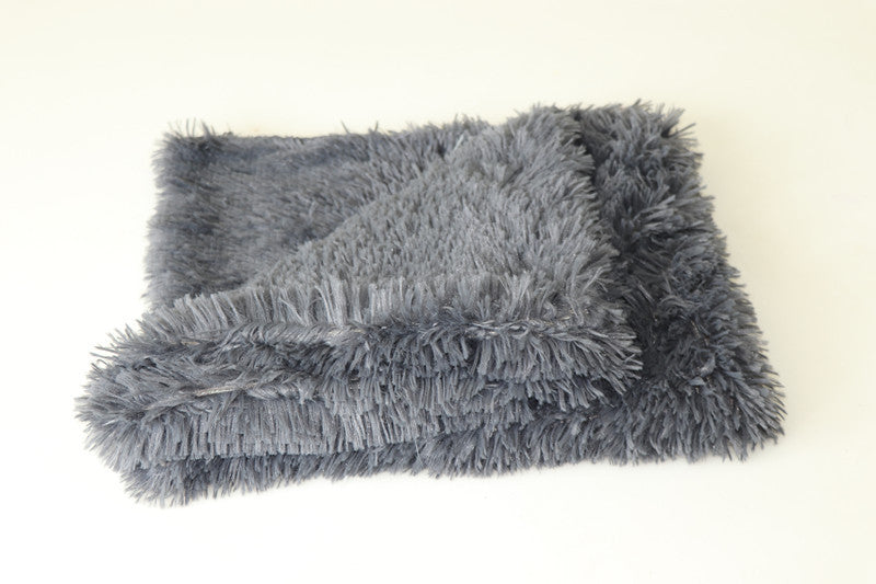 Double Plush Cat Blanket