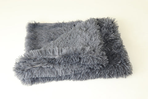 Double Plush Cat Blanket