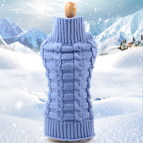 Cashmere Rope-Knit Pet Sweater