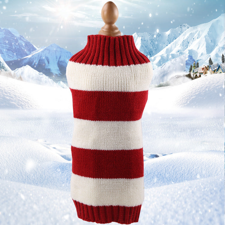 Cashmere Rope-Knit Pet Sweater
