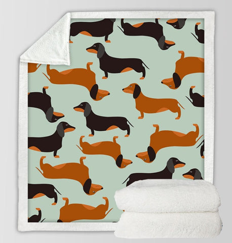 Cartoon Plush Fleece Blanket