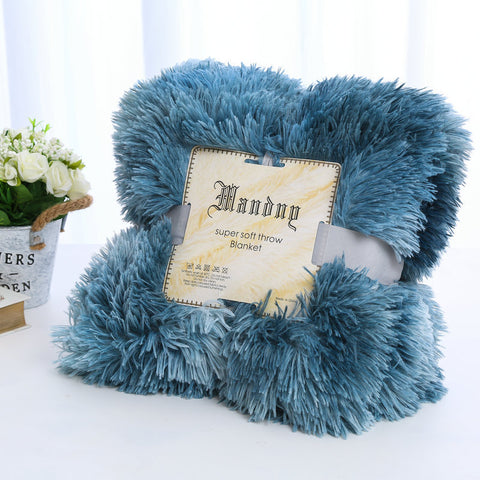 Double-Layer Plush Blanket
