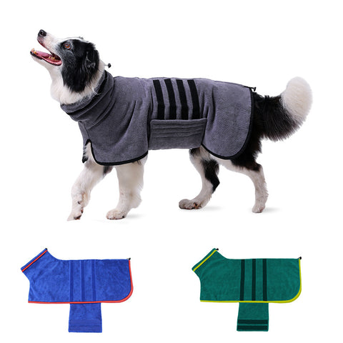 Dog Bathrobe Pet | Bath Towel