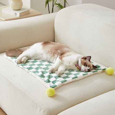 Plush Pet Bed Mat