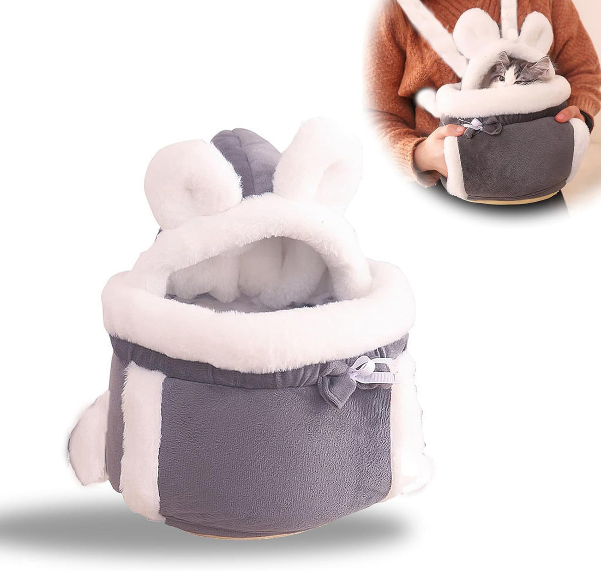 Double Pocket Pet Carrier Backpack