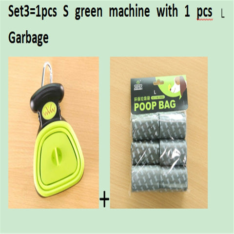 Foldable Pooper Scooper with Decomposable Bags
