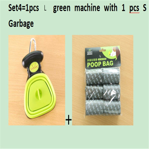Foldable Pooper Scooper with Decomposable Bags