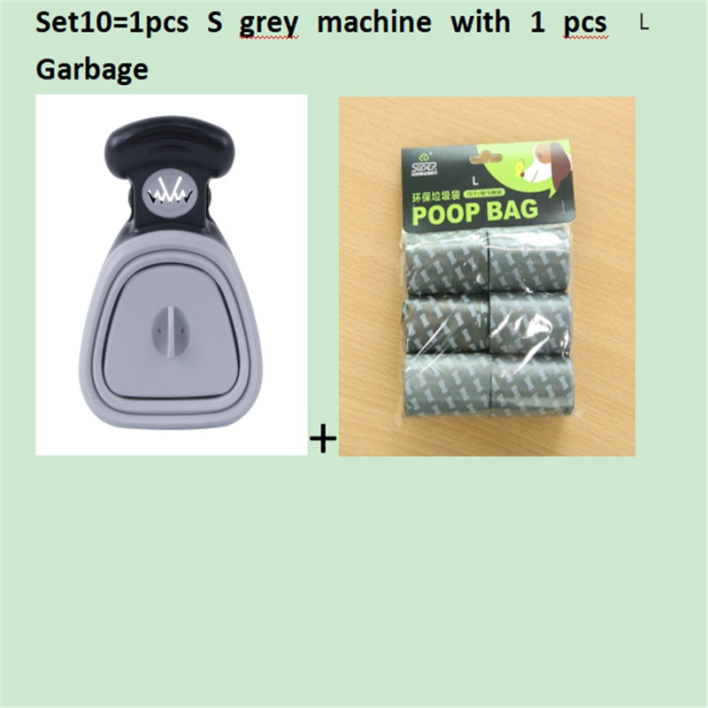 Foldable Pooper Scooper with Decomposable Bags