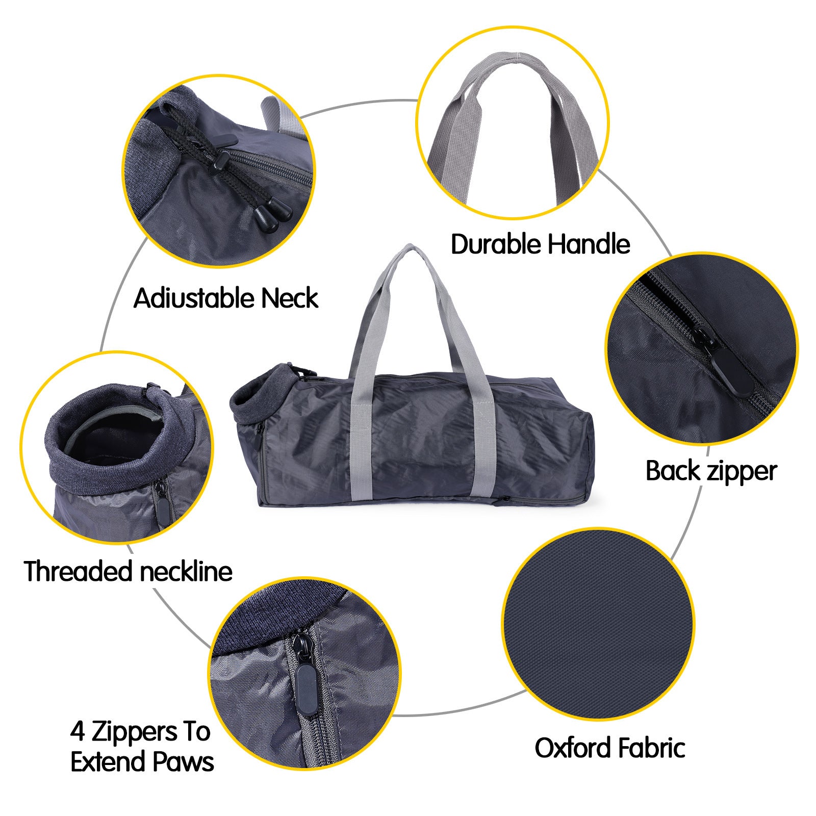 Anti-Scratch Cat Travel Bag