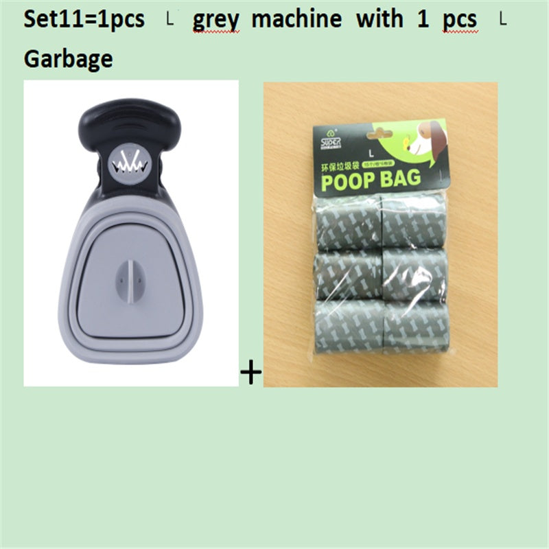 Foldable Pooper Scooper with Decomposable Bags