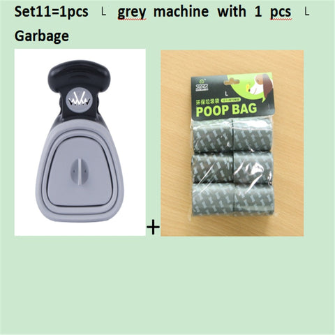Foldable Pooper Scooper with Decomposable Bags
