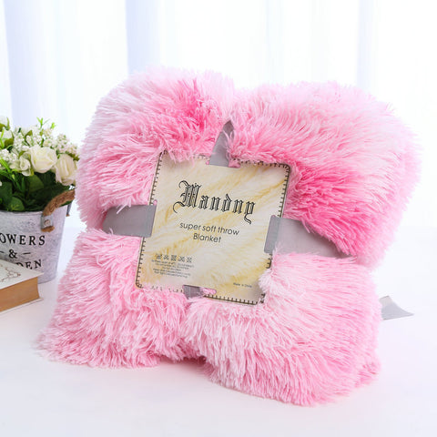 Double-Layer Plush Blanket