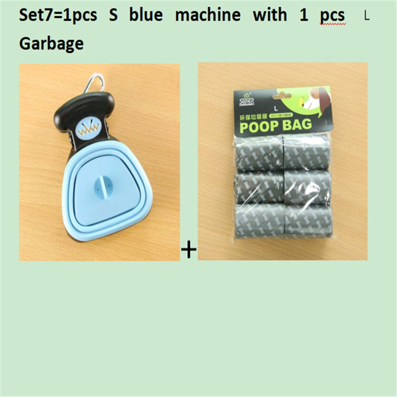 Foldable Pooper Scooper with Decomposable Bags
