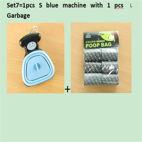 Foldable Pooper Scooper with Decomposable Bags