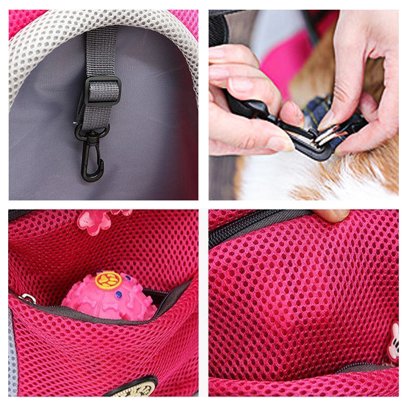 Double Shoulder Dog Carrier Backpack