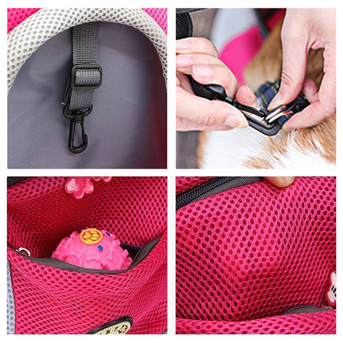 Double Shoulder Dog Carrier Backpack