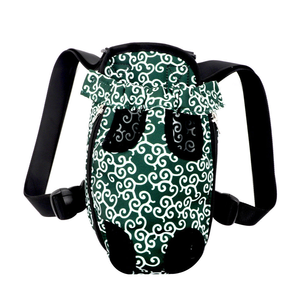 Canvas Pet Chest Backpack