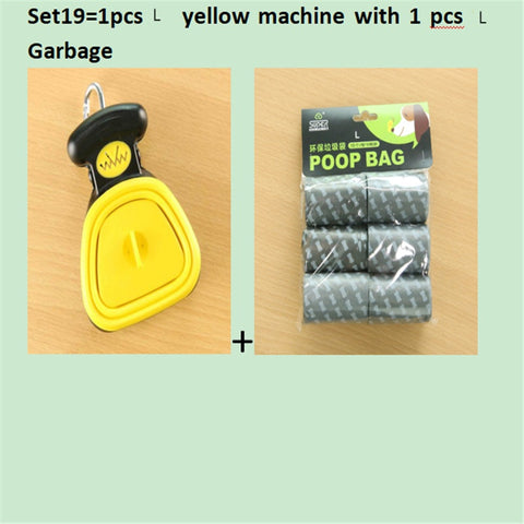 Foldable Pooper Scooper with Decomposable Bags