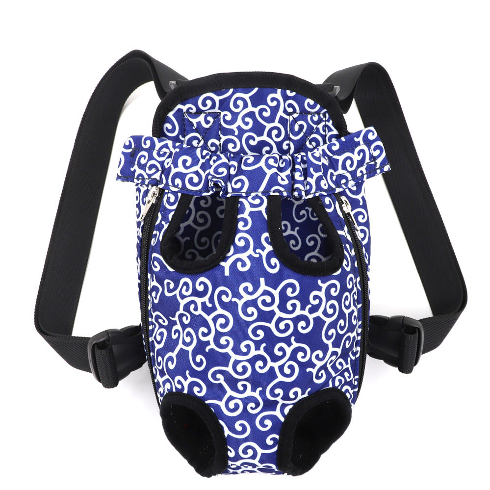 Canvas Pet Chest Backpack