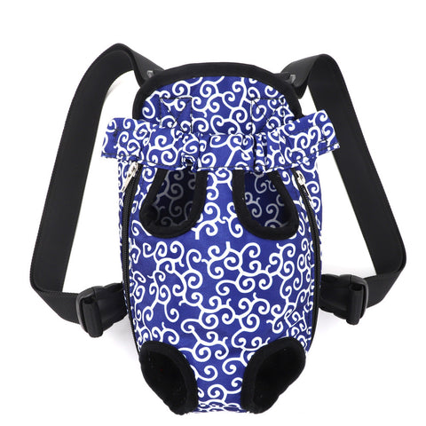 Canvas Pet Chest Backpack