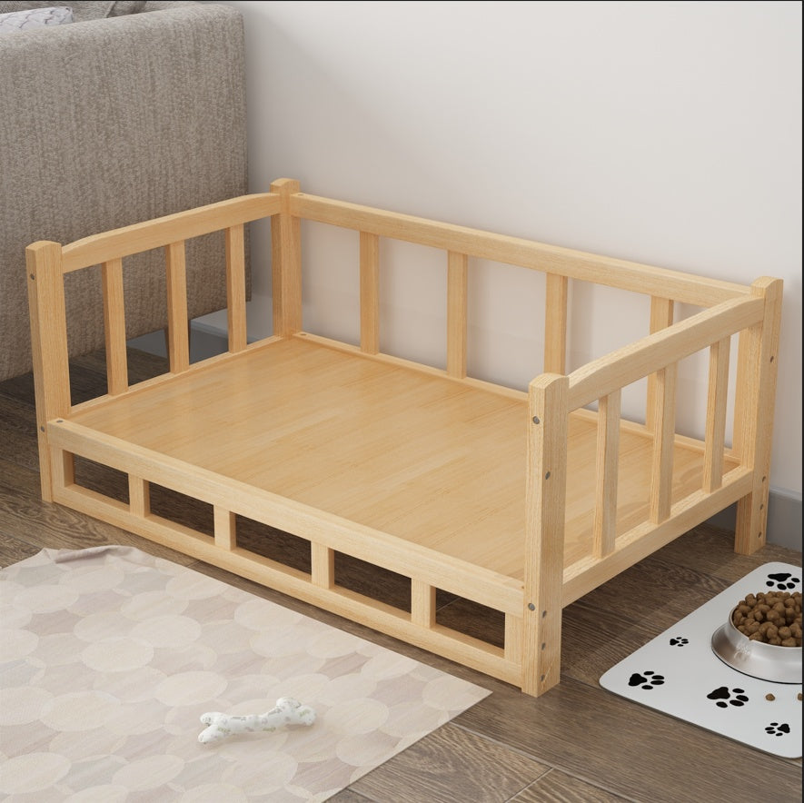Nightstand with Built-in Pet Bed