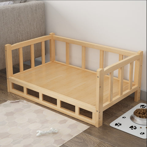 Nightstand with Built-in Pet Bed