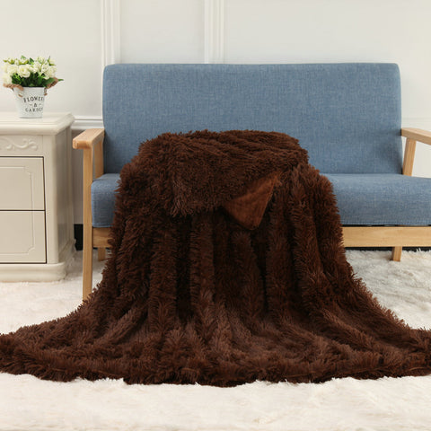 Double-Layer Plush Blanket