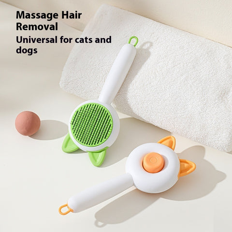 Self-Cleaning Pet Brush