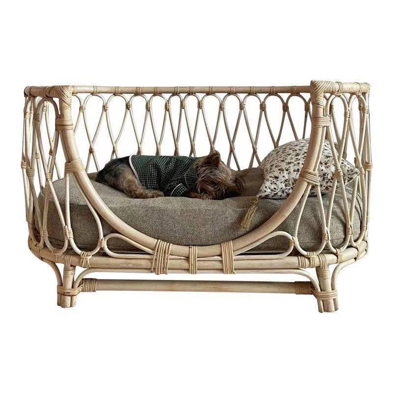 Rattan Woven Pet Bed Sofa