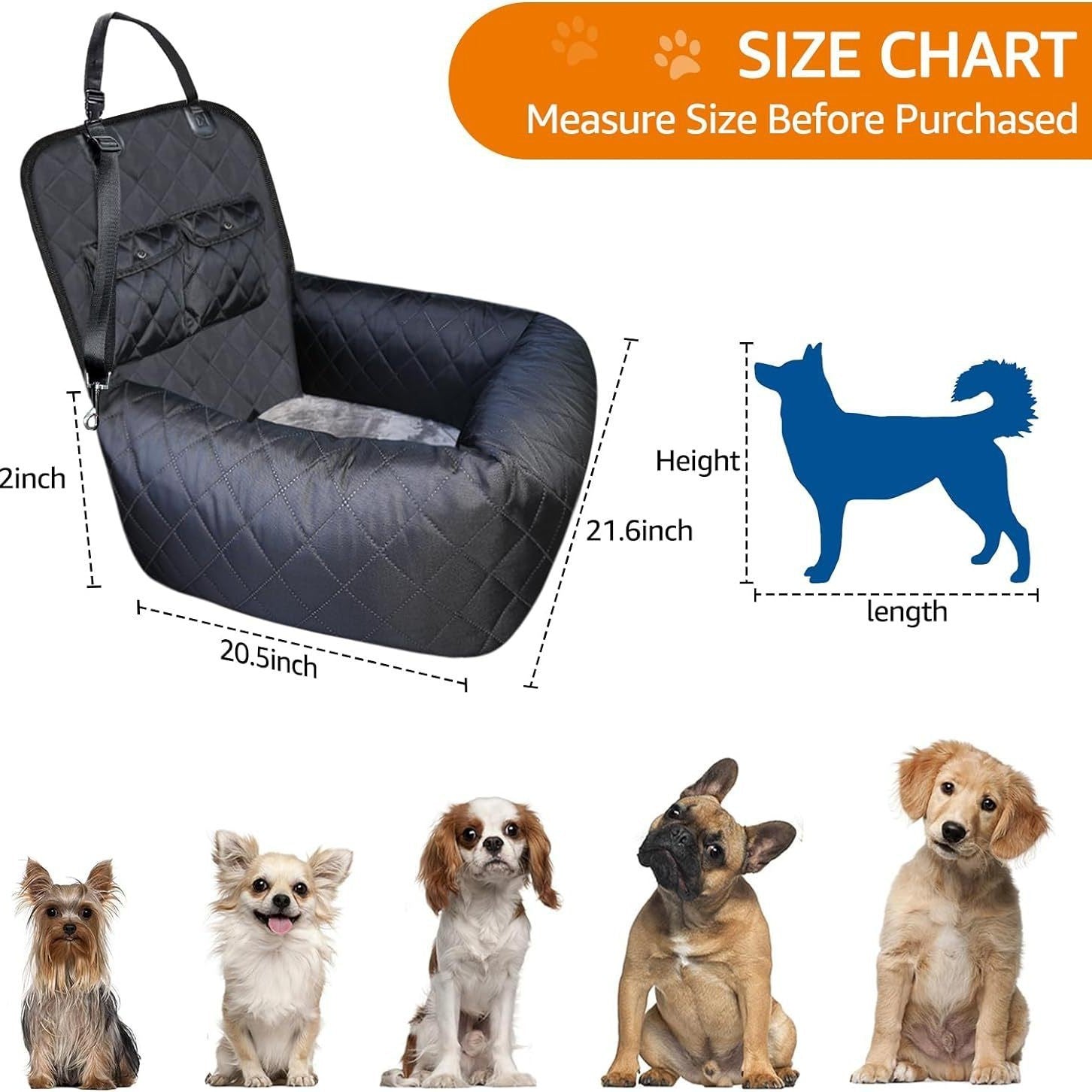 Waterproof Pet Car Seat Cover