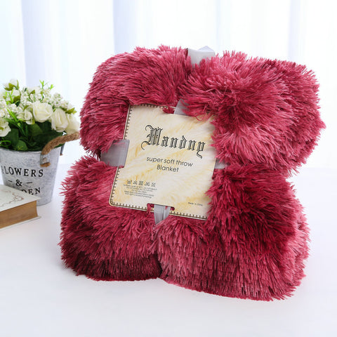 Double-Layer Plush Blanket