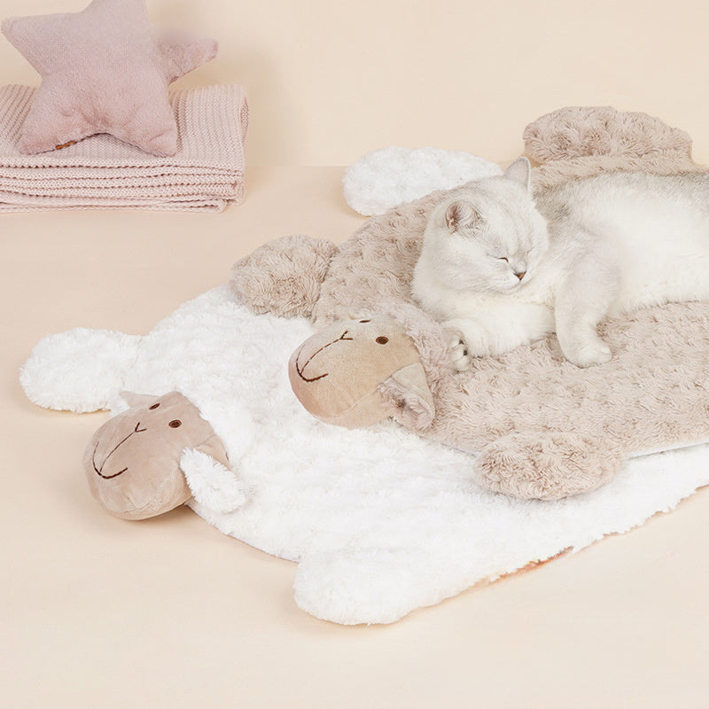 Lamb Wool Pet Mat