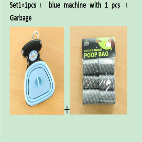 Foldable Pooper Scooper with Decomposable Bags