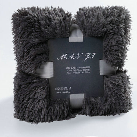Double-Layer Plush Blanket